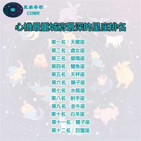 心機女星座|12星座心機女 